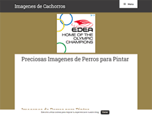 Tablet Screenshot of imagenesdecachorros.com